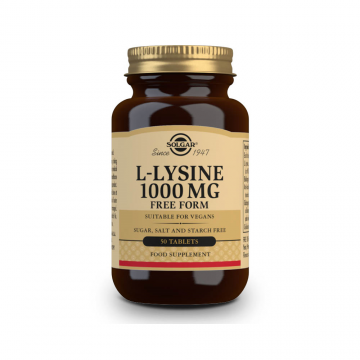L-LISINA 1000mg 50 COMPRIMIDOS