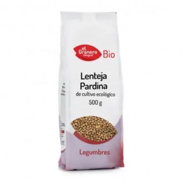 Lentejas Pardinas Bio 500g El Granero Integral