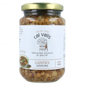 Lentejas Cocidas SinGluten Eco Vegan 240g Cal Valls