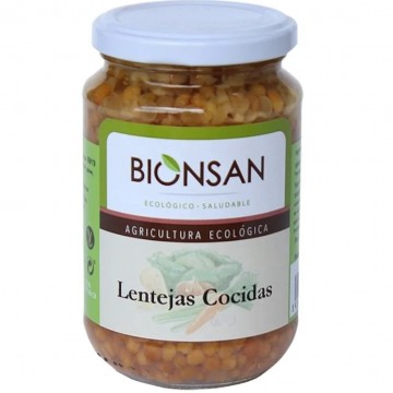 Lentejas Cocidas Eco Vegan 342g Bionsan