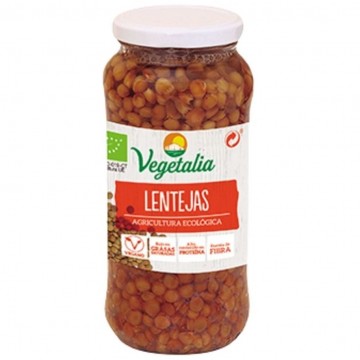 Lentejas Cocidas Bio Vegan 540g Vegetalia