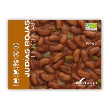 Judias Rojas Estofadas SinGluten Bio Vegan 300g Soria Natural