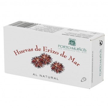 Huevas Erizo Mar al Natural 50g Porto Muiños