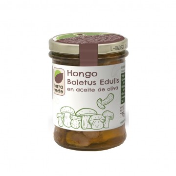 Hongo Boletus Edulis en Aceite de Oliva Eco 175g Terra Verte