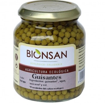 Guisantes Cocidos Eco Vegan 370g Bionsan