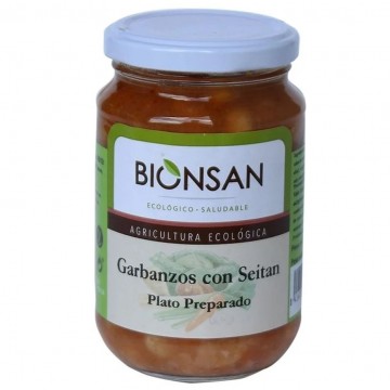 Garbanzos Cocidos Seitan Eco Vegan 342g Bionsan