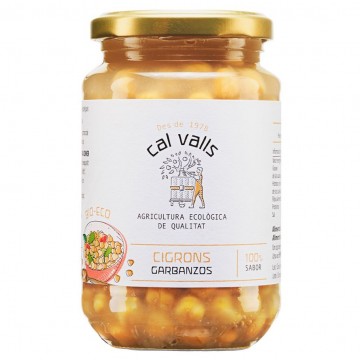 Garbanzos Cocidos Eco 220g Cal Valls