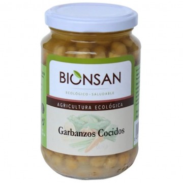 Garbanzos Cocidos Eco 220g Bionsan