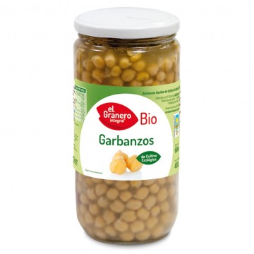 Garbanzos Bio 660g El Granero Integral