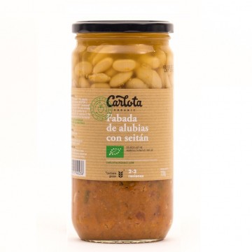 Fabada de Alubias con Seitan Bio 720g Carlota Organic