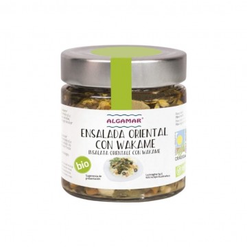 Ensalada Oriental de Wakame Bio Vegan 190g Algamar