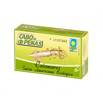 Calamares en Salsa Americana Eco 120g Cabo De Peñas