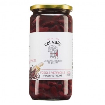 Alubias Rojas Cocidas SinGluten Eco Vegan 450g Cal Valls