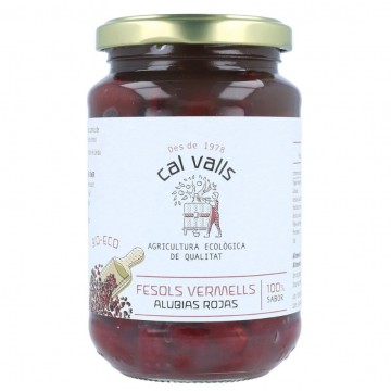 Alubias Rojas Cocidas SinGluten Eco Vegan 240g Cal Valls