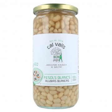 Alubias Blancas Cocidas Eco 500g Cal Valls