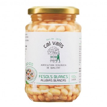 Alubias Blancas Cocidas del Pais Eco Bio 350g Cal Valls