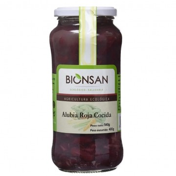 Alubia Roja Cocida Eco Vegan 400g Bionsan