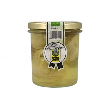 Alcachofas Mitades Al Natural Bio 330g Terra Verte