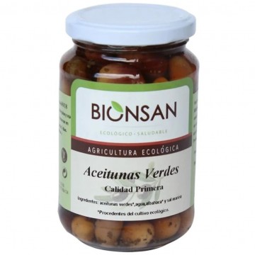 Aceitunas Verdes Eco Vegan 200g Bionsan