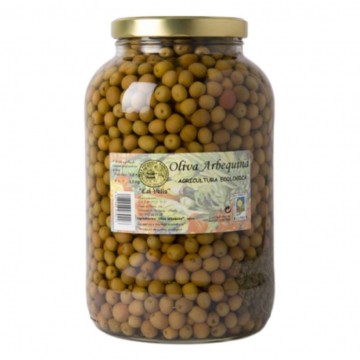 Aceitunas Arbequina SinGluten Eco Vegan 2.5kg Cal Valls