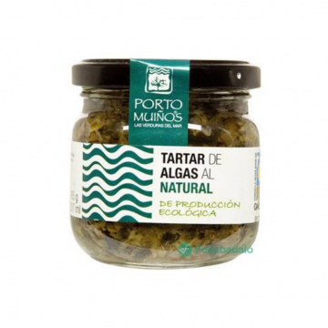 Tartar Algas Natural Conserva Eco Vegan 160g Porto Muiños