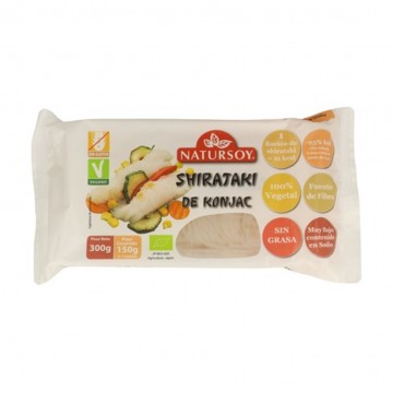 Shirataki de Konjac SinGluten Bio Vegan 300g Natursoy