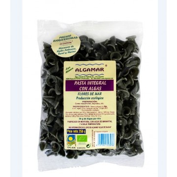 Pasta Integral con Algas Flores de Mar Eco Vegan 250g Algamar