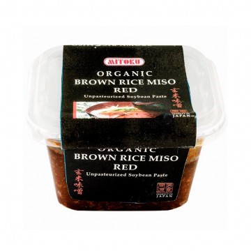 Miso Rojo con Arroz Ineal 300g Mitoku