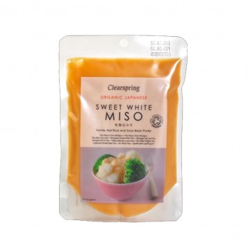 Miso Blanco Dulce Bolsa 250g Clearspring