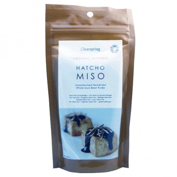 Hatcho Miso Soja No Pasteurizado Vegan 300g Clearspring