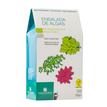 Ensalada de Algas deshidratada Eco Vegan 25g Porto Muiños