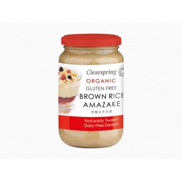 Amasake de Arroz Integral SinGluten Eco Vegan 380g Clearspring