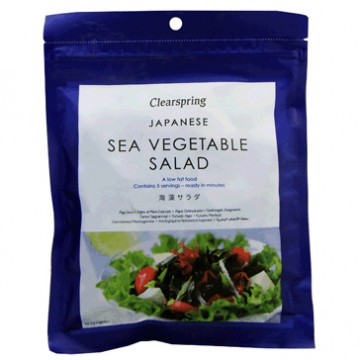 Algas Japonesas para Ensalada Vegan 25g Clearspring