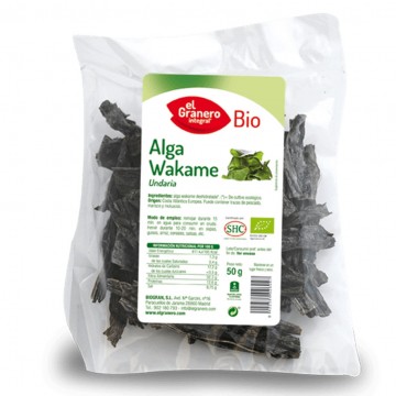 Alga Wakame Bio 50g El Granero Integral