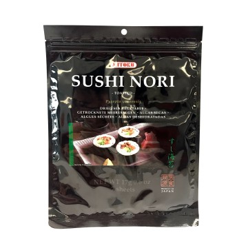 Alga Nori para Sushi 17g Mitoku