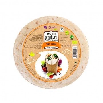 Wrap Quinoa SinGluten Eco Vegan 120g Zealia