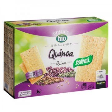 Tostadas Ligeras Quinoa Bio 200g Santiveri