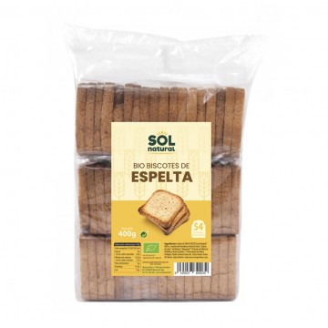 Tostadas de Espelta Bio 400g Solnatural