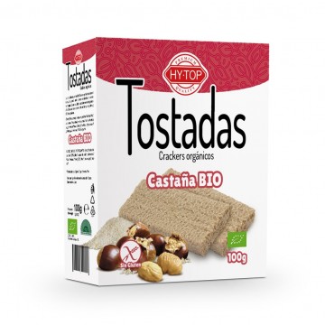 Tostadas de Castaña SinGluten Eco 100g HY-TOP