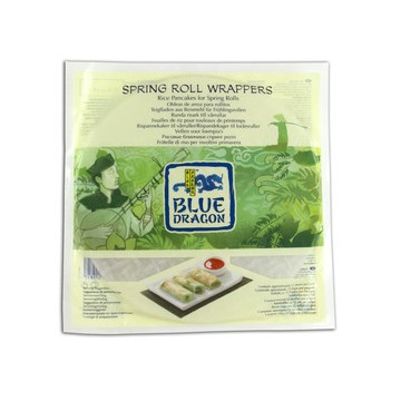 Rollitos Wrapp - Obleas de arroz Vegan 134g Blue Dragon