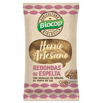 Redondas de Espelta con Semillas de Girasol Bio 50g Biocop