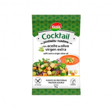 Picatostes Cocktail con Aceite de Oliva SinGluten Vegan 50g Esgir