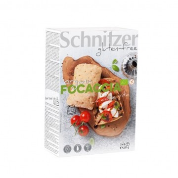 Panecillos Focaccia SinGluten Bio 220g Schnitzer