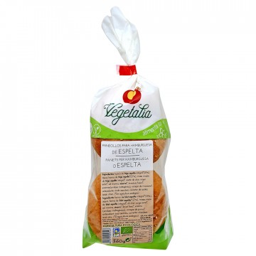 Panecillos de Hamburguesas de Espelta Bio Vegan 360g Vegetalia