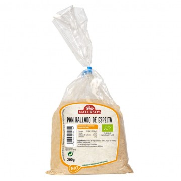 Pan Rallado de Espelta Bio Vegan 200g Natursoy