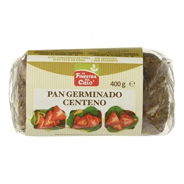 Pan Germinado de Centeno Eco Vegan 400g La Finestra Sul Cielo