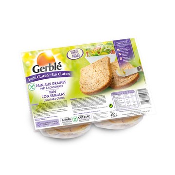 Pan de Semillas SinGluten 400g Gerble