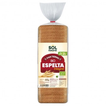 Pan de Molde Tierno Espelta Integral Eco 400g Solnatural