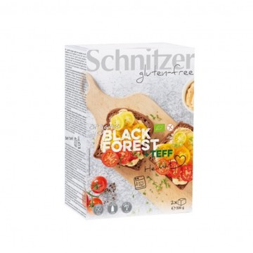 Pan de Molde Teff Black Forest SinGluten Bio 500g Schnitzer