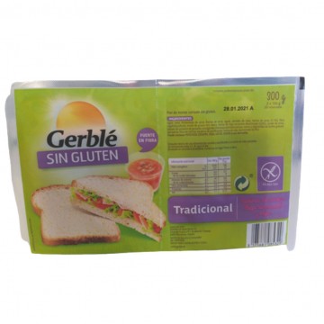 Pan de Molde SinGluten 300g Gerble